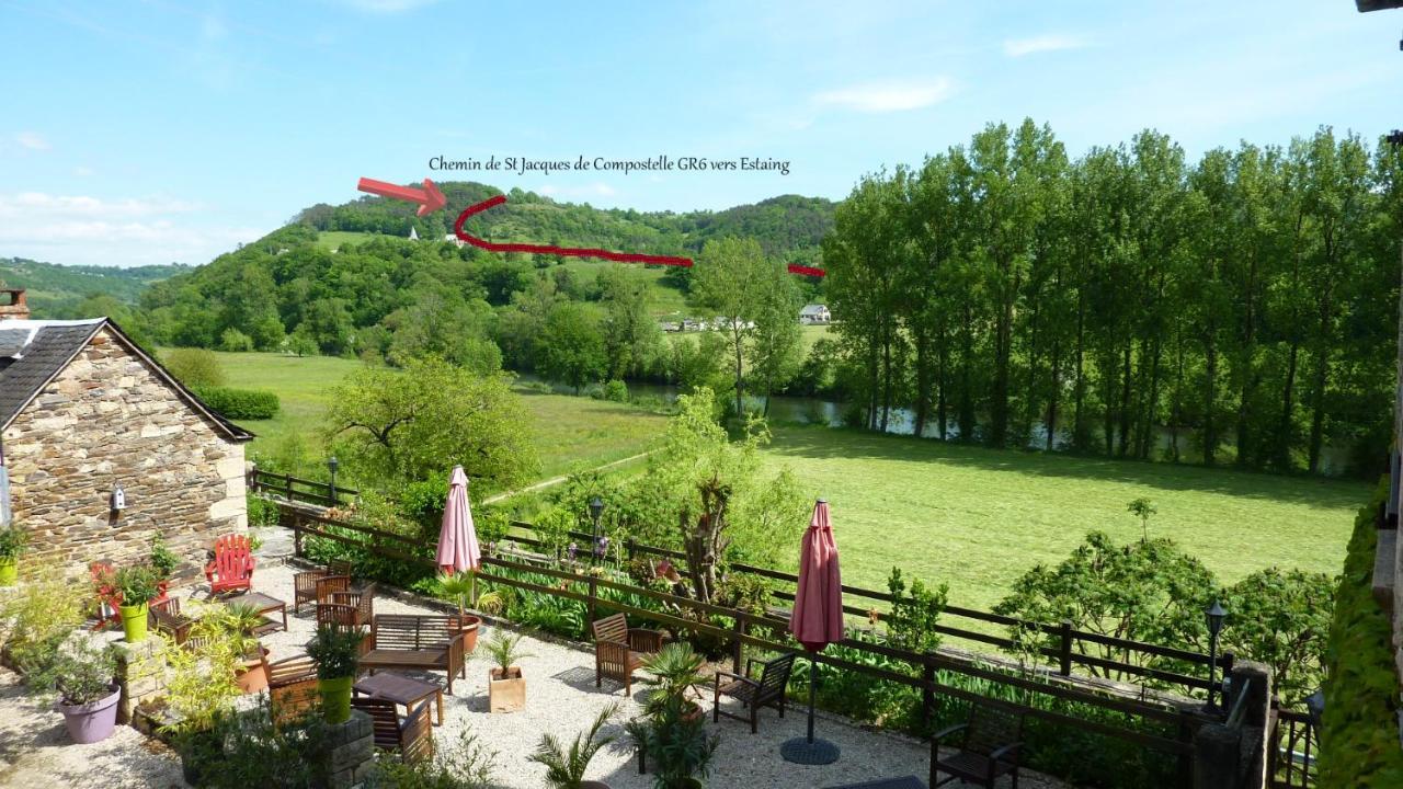 B&B Manoir De La Fabregues Эстен Экстерьер фото